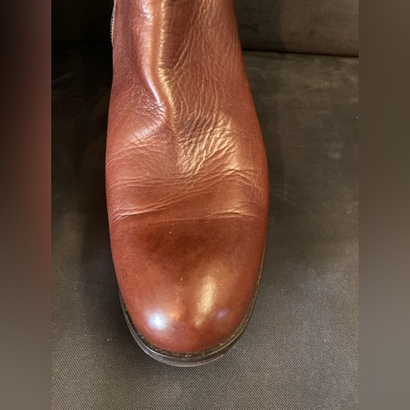 Sesto Meucci Women's Shoes Brown Leather Zip Up Knee High Fashion Boots Size 8.5 - Picture 13 of 16